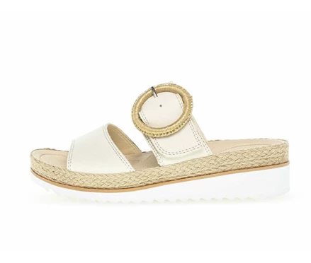 Beige Women's Gabor Sandals | US02VRUTN