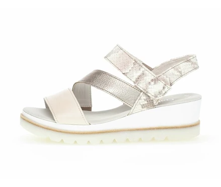 Beige Women's Gabor Sandals | US13GWFRU