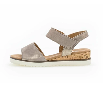 Beige Women's Gabor Sandals | US15OLVPA