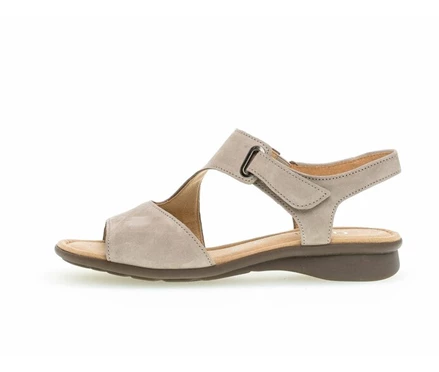 Beige Women's Gabor Sandals | US24JQIZU