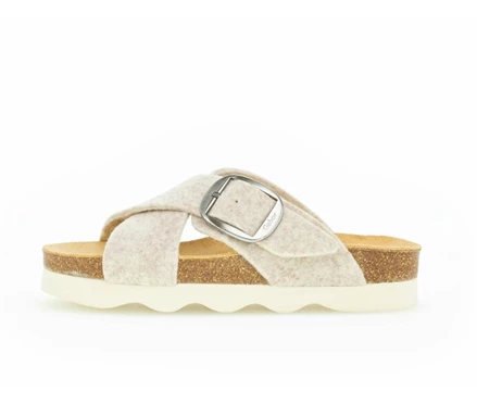 Beige Women's Gabor Sandals | US31ERZWC