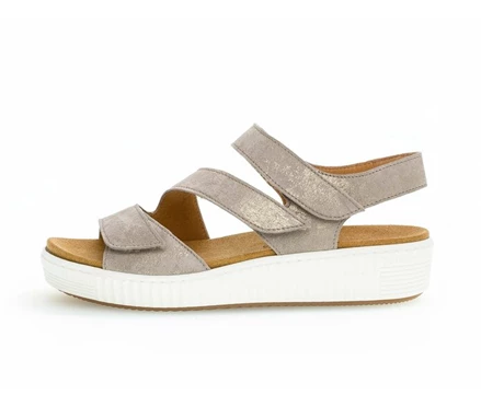 Beige Women's Gabor Sandals | US70RYCEX