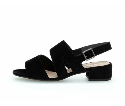 Black Women's Gabor Sandals | US06EYAHN