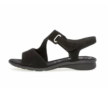 Black Women's Gabor Sandals | US08KWJZX