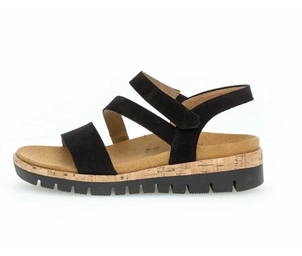 Black Women's Gabor Sandals | US26SNRKD