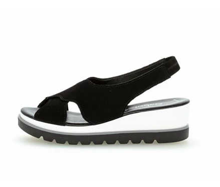 Black Women's Gabor Sandals | US52SAJRQ