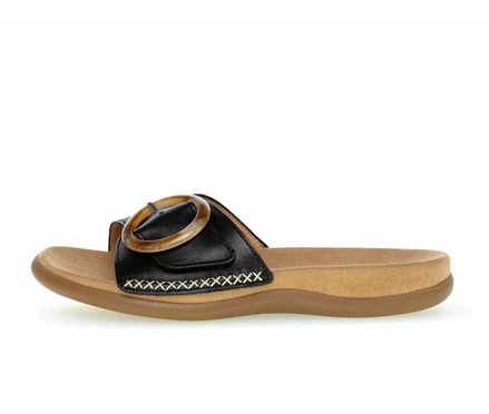 Black Women's Gabor Sandals | US74LSGAD