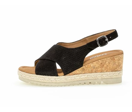 Black Women's Gabor Sandals | US85OMUYR