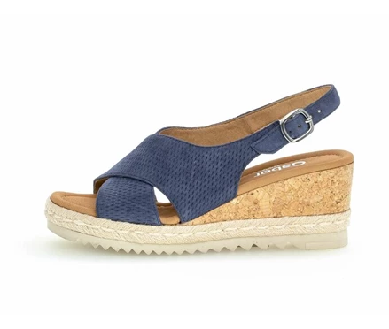 Blue Women's Gabor Sandals | US40UDWRM