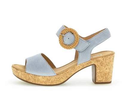 Blue Women's Gabor Sandals | US47MLICX