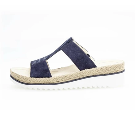 Blue Women's Gabor Sandals | US65MXOVH