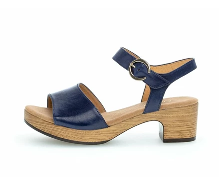 Blue Women's Gabor Sandals | US92MPCLE