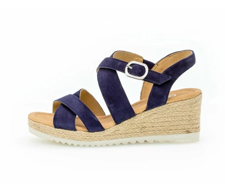 Blue Women's Gabor Sandals | US93JVTAE