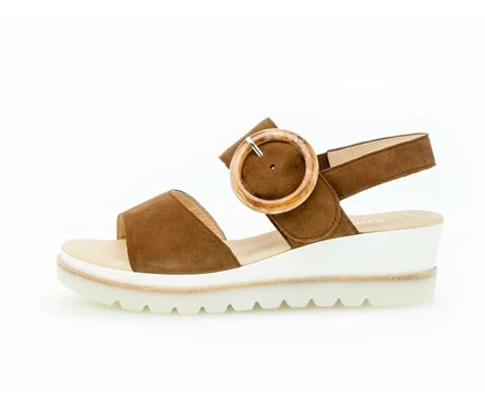 Brown Women's Gabor Sandals | US27KFWXN