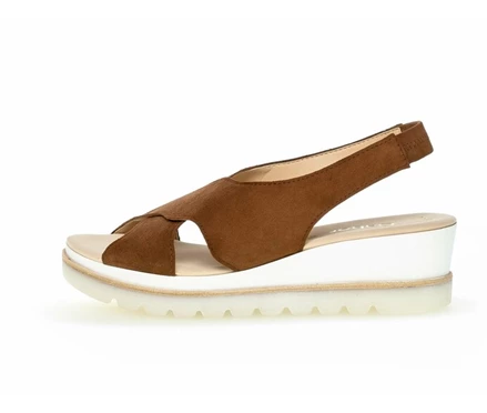 Brown Women's Gabor Sandals | US31CFSWJ