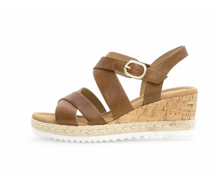 Brown Women's Gabor Sandals | US96LTYQP