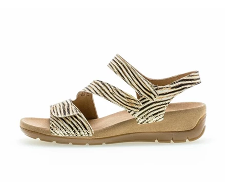 Gold Women's Gabor Sandals | US34RQGWD