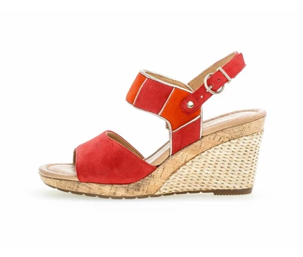 Red Women's Gabor Sandals | US09FEBUJ