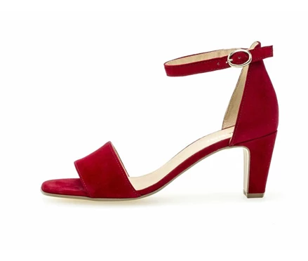 Red Women's Gabor Sandals | US13NDYRO