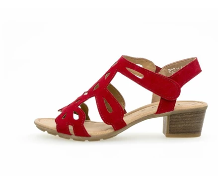 Red Women's Gabor Sandals | US48LPHQY