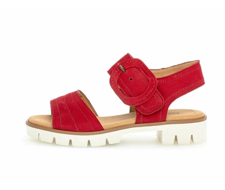 Red Women's Gabor Sandals | US96IQEOF