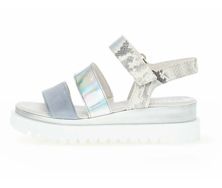 Silver Women's Gabor Sandals | US42PLFJI