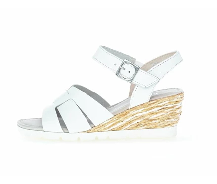 White Women's Gabor Sandals | US03JCVHM