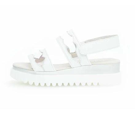 White Women's Gabor Sandals | US15UYVOA