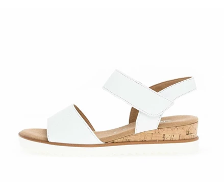 White Women's Gabor Sandals | US20OUVFW