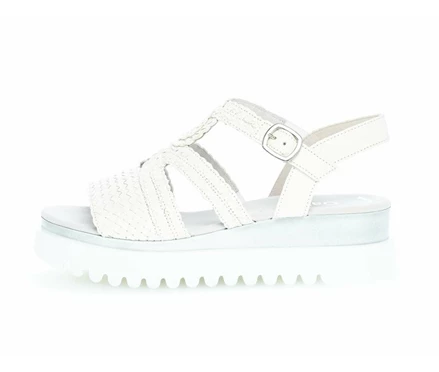 White Women's Gabor Sandals | US42MAICL