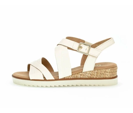 White Women's Gabor Sandals | US49HTYSW