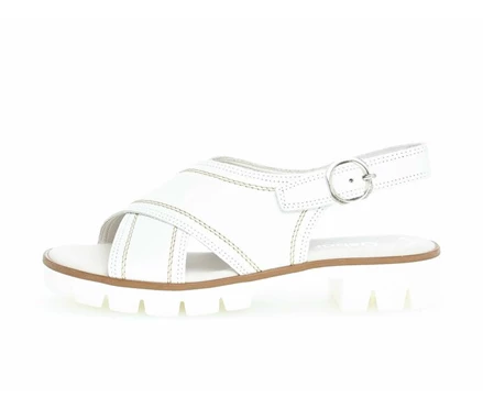 White Women's Gabor Sandals | US60VQJSG