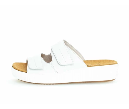 White Women's Gabor Sandals | US64NXVGH