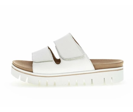 White Women's Gabor Sandals | US65KYOLX