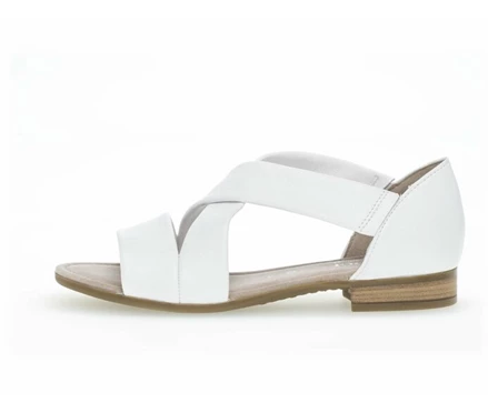 White Women's Gabor Sandals | US70UXYVL