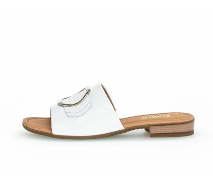 White Women's Gabor Sandals | US72DRJPT