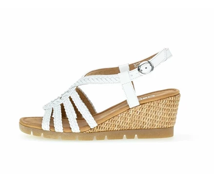 White Women's Gabor Sandals | US94FXTQN