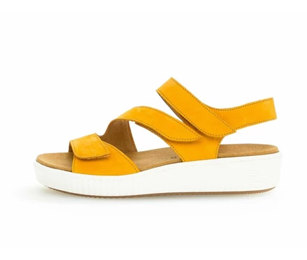 Yellow Women's Gabor Sandals | US40HJYCE