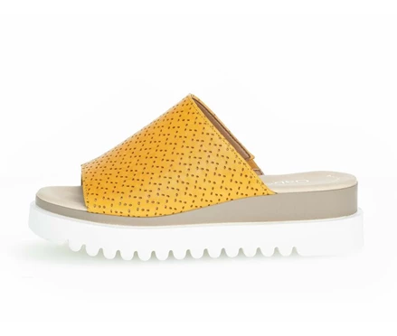 Yellow Women's Gabor Sandals | US57MRGQF