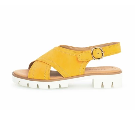 Yellow Women's Gabor Sandals | US81WOYBS
