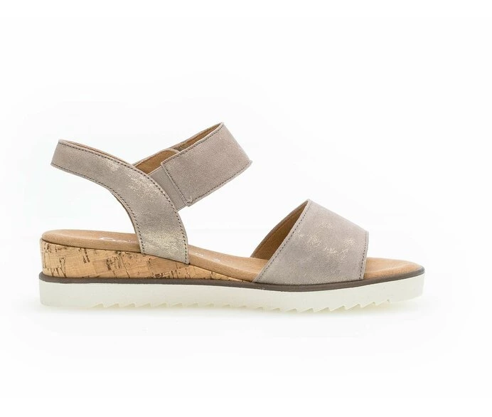 Beige Women's Gabor Sandals | US15OLVPA