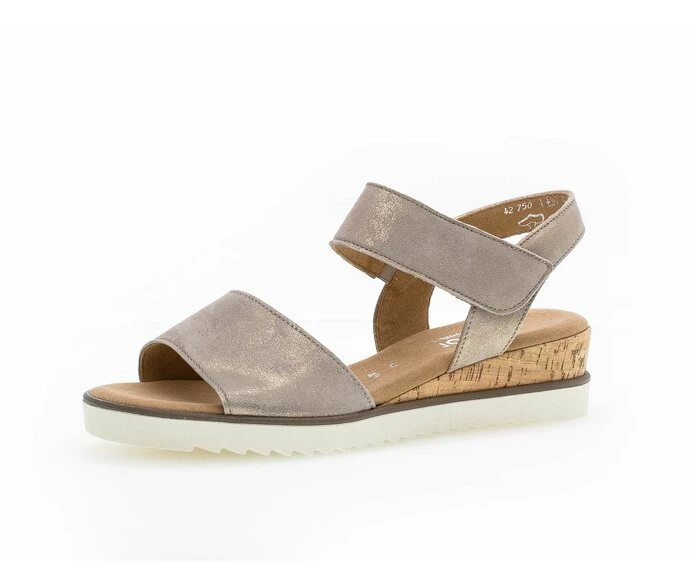 Beige Women's Gabor Sandals | US15OLVPA