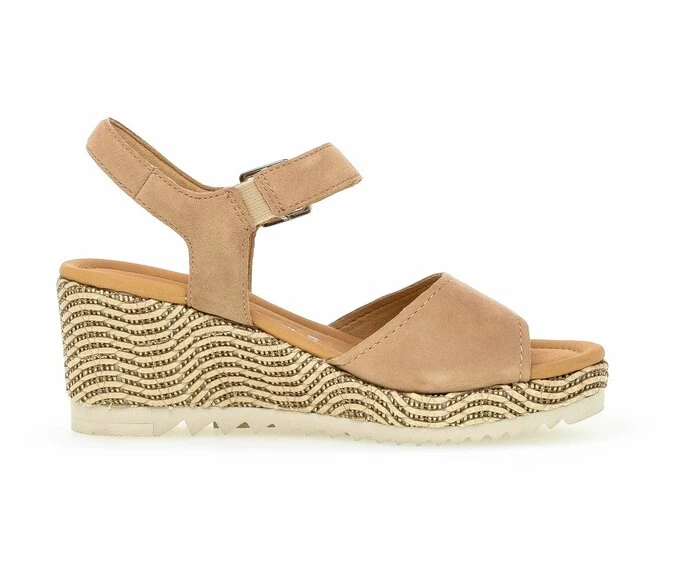 Beige Women's Gabor Sandals | US17HEGVU