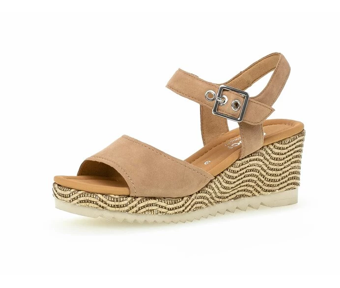 Beige Women's Gabor Sandals | US17HEGVU