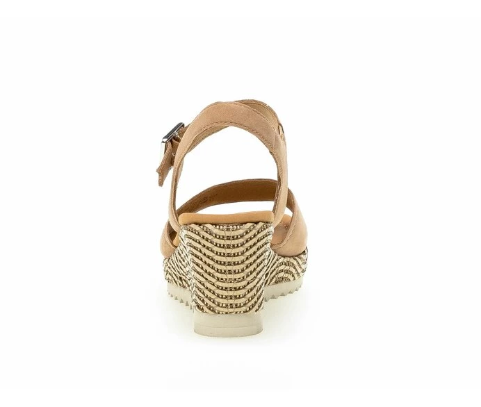 Beige Women's Gabor Sandals | US17HEGVU