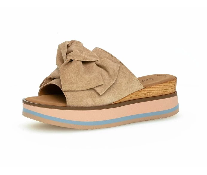 Beige Women's Gabor Sandals | US43SXZRD