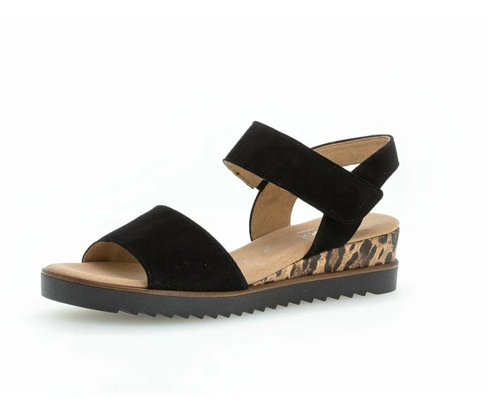 Black Women's Gabor Sandals | US04TDRWZ