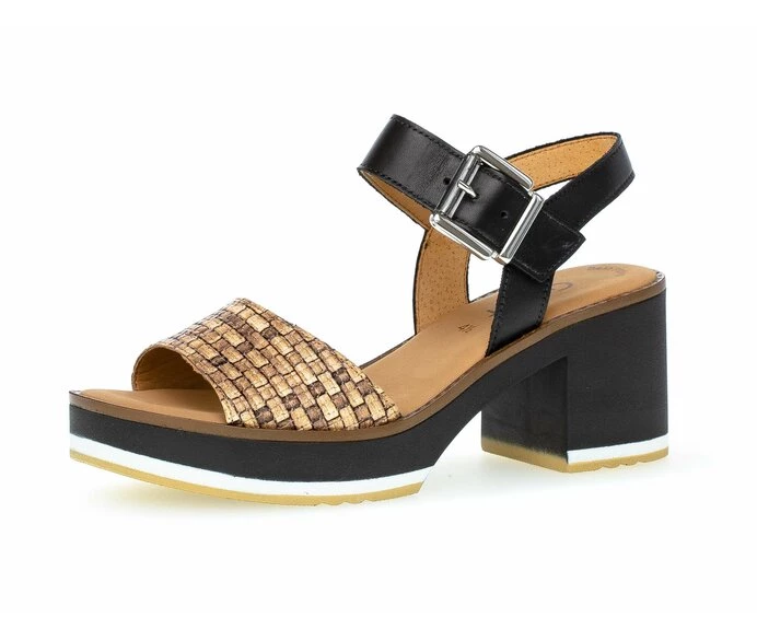 Black Women's Gabor Sandals | US30TKUVN