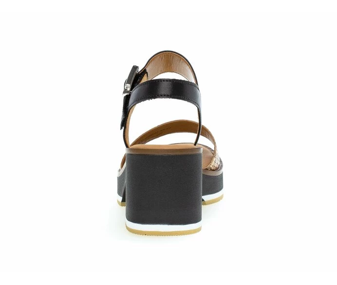 Black Women's Gabor Sandals | US30TKUVN