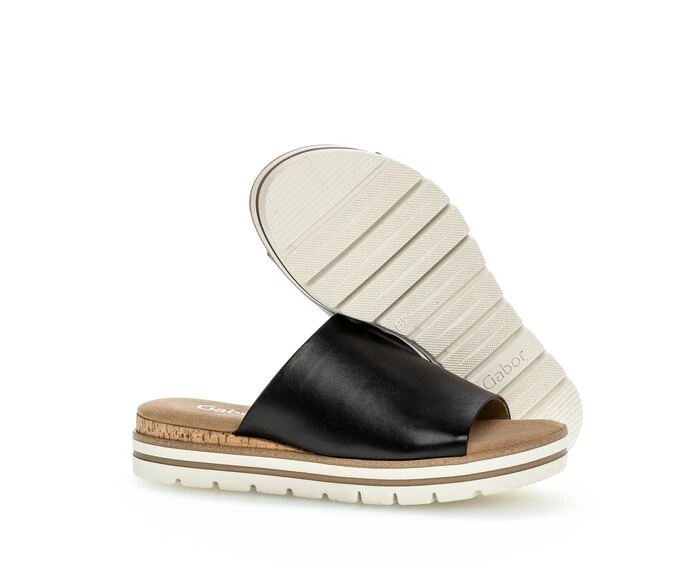 Black Women's Gabor Sandals | US32GKAHD